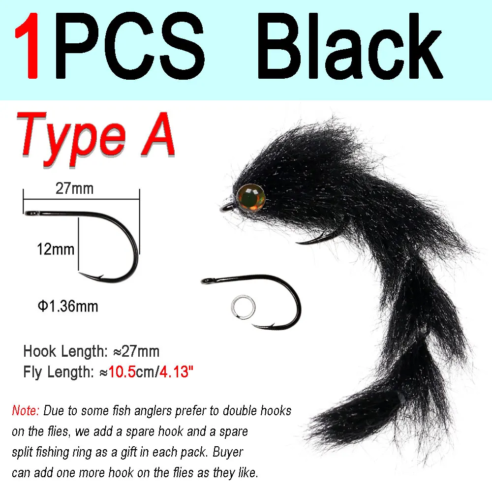 1pcs Black Type A