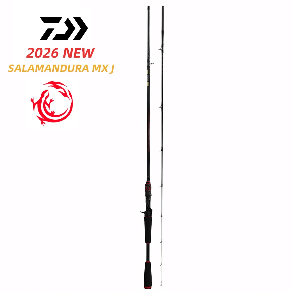 DAIWA Salamandra MX J 2026 Caña de Spinning - Fibra Carbono 2 Tramos