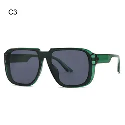 Gafas de sol cuadradas UV400 estilo retro para mujer