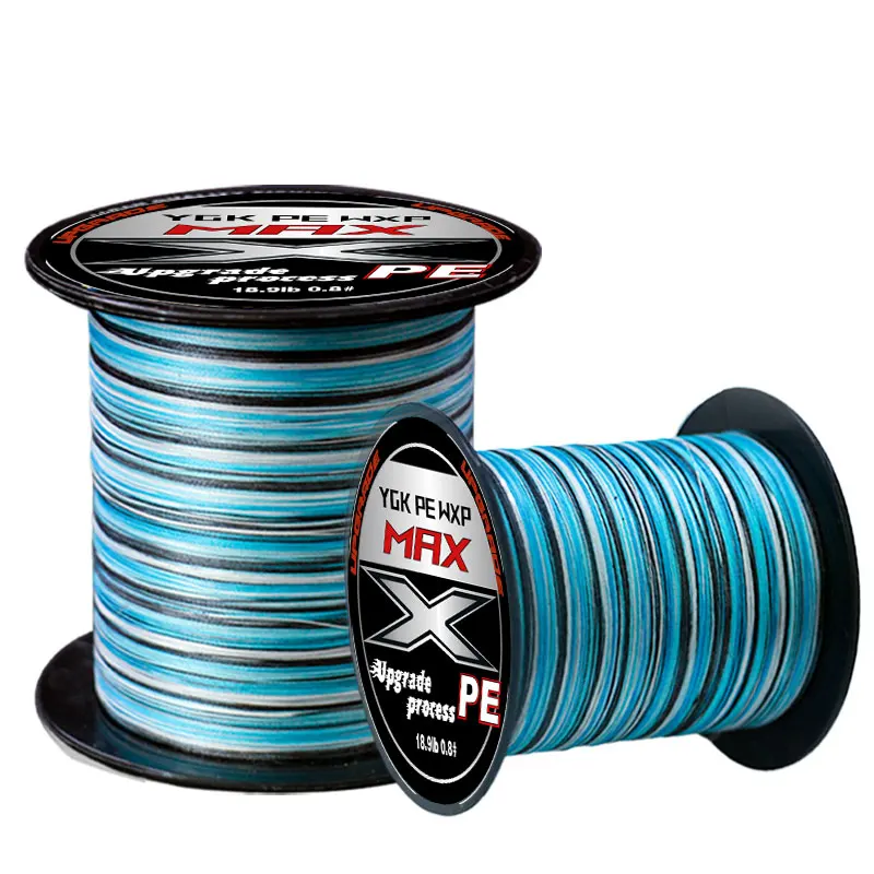 YGKX Japón G-SOUL X8/X12 actualización 300/500M línea de PE multifilamento trenzado línea de Pesca de alta resistencia línea principal de agua salada Pesca - imagen 5