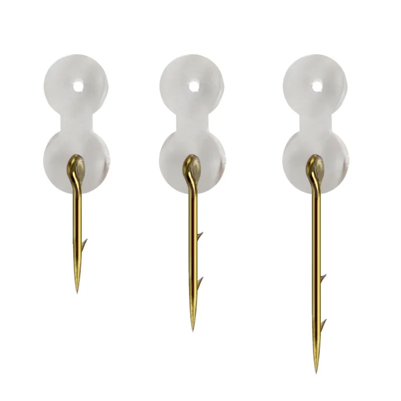 12 Uds. De cebo de Metal con punta, anzuelo de pesca de carpa, cebo, Boilies, Pin, Spike, gusano, maíz, Ronnie, aparejo para el cabello, alimentador de carpa, accesorios - imagen 4
