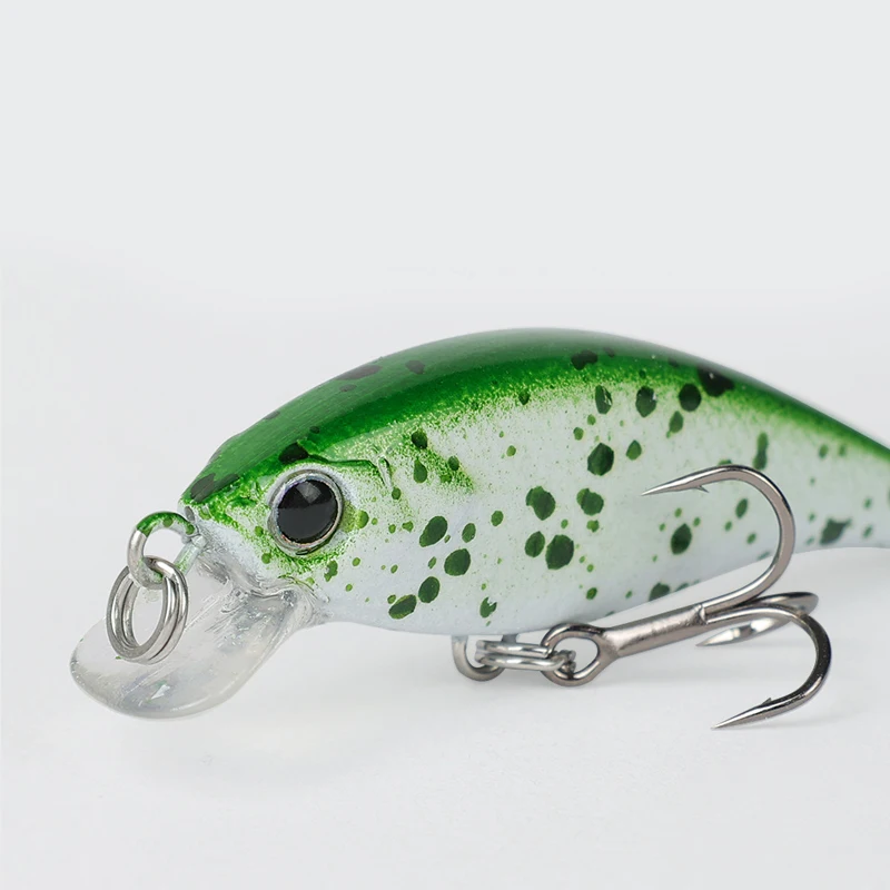 Señuelo de Pesca Minnow Wobbler de hundimiento lento 52mm 3,8g Crankbaits Señuelos de Pesca Swimbait Señuelos de Pesca - imagen 3