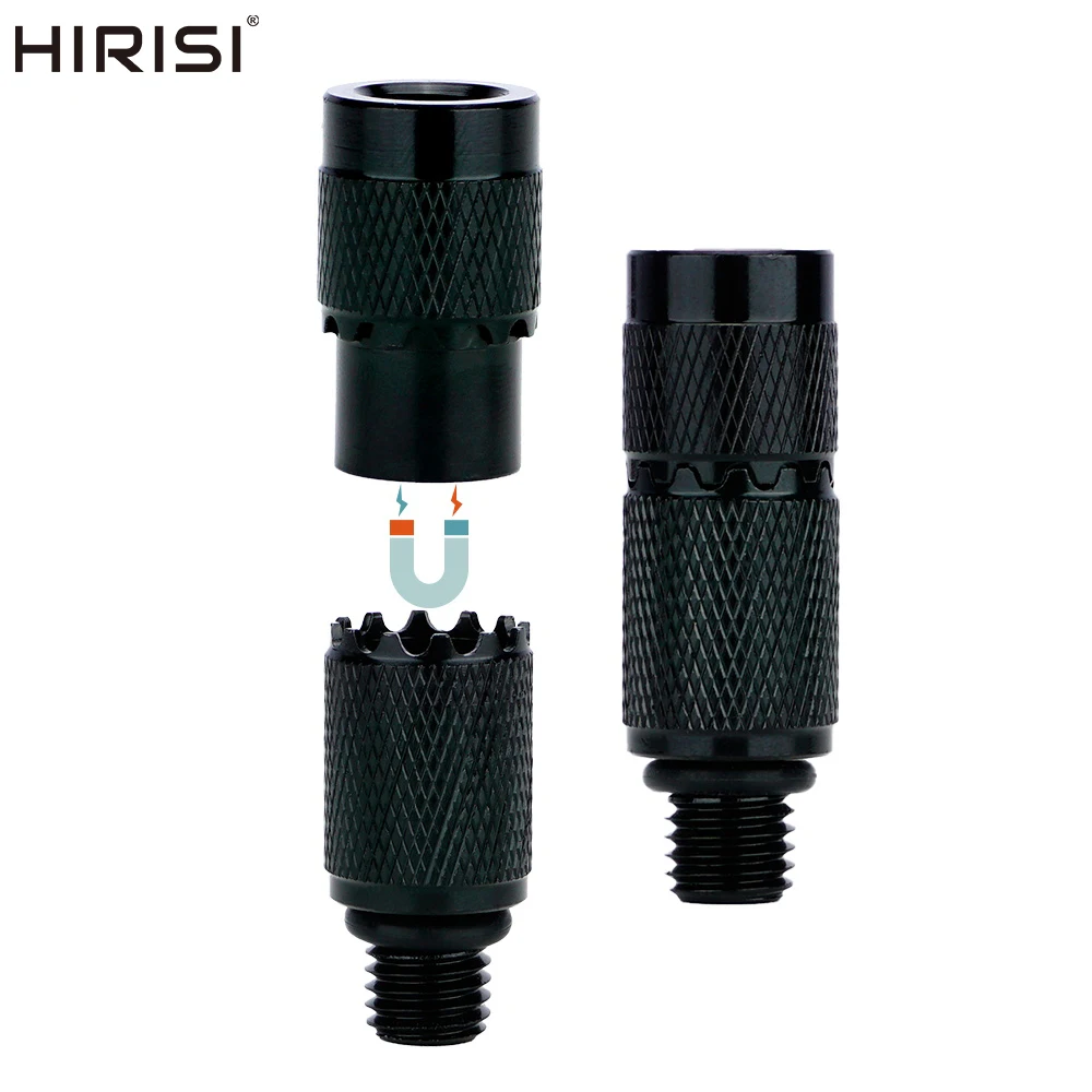Hirisi AQ215 Conector rápido aluminio para alarmas de pesca