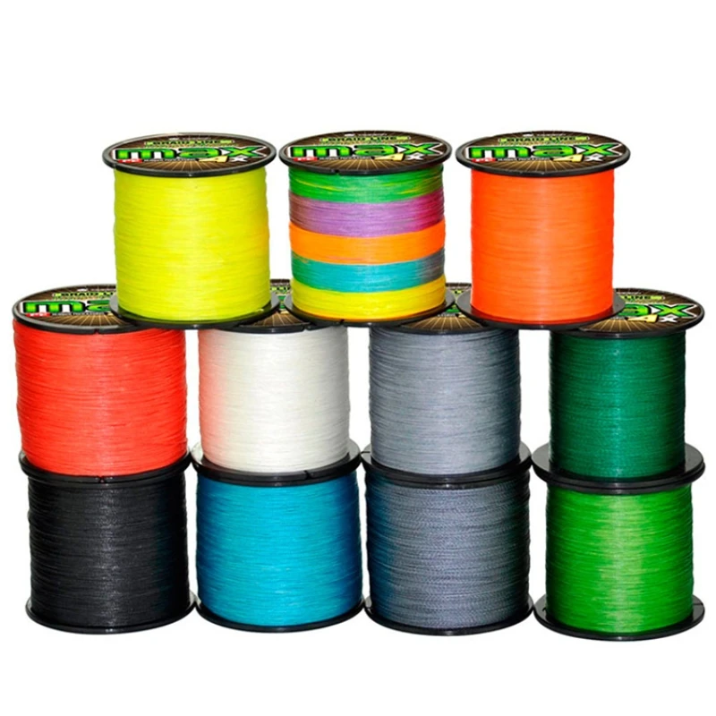 Sedal de Pesca trenzado de 4 hebras, hilo de pescar multicolor de 300M, multifilamento superfuerte japonés, PE 8-80LB, para agua salada pesca accesorios de pesca pesca accesorio pesca accesorios mar hilo - imagen 4