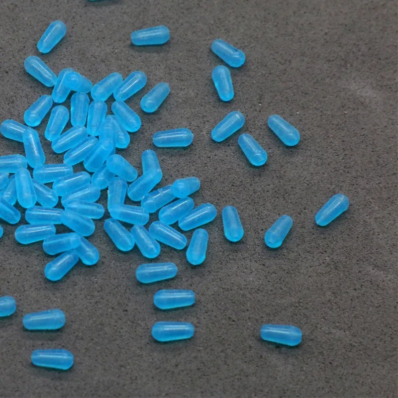 Equipo de pesca cilíndrico antibobinado de silicona, flotador suave, tope de frijol de goma, herramientas de cuentas de amortiguación de pesca de carpa, 100 Uds./lote - imagen 4