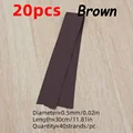 20pcs Brown