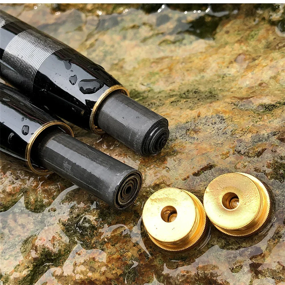 Caña de pescar de carbono súper dura, caña de tiro telescópica de larga distancia de 7,2 M, caña de corriente de alta calidad - imagen 4