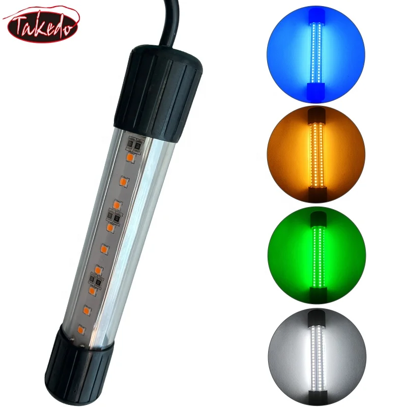 TAKEDO CW01 12V 30W luz LED de pesca lámpara de pesca submarina luces lámpara LED para cultivo de salmón y pesca en aguas profundas - imagen 2