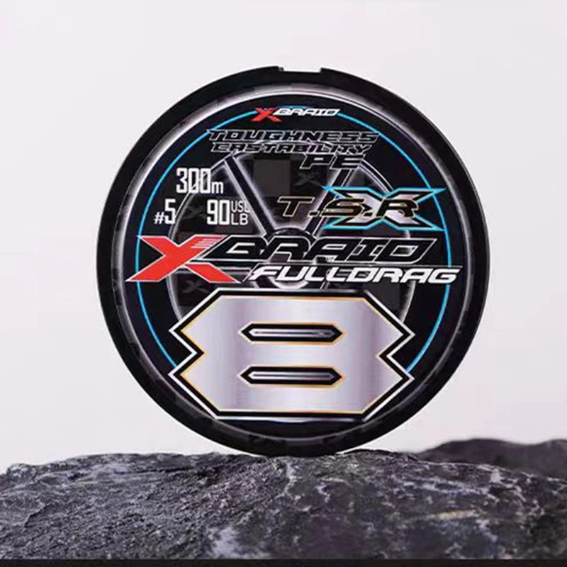 YGK X-Braid Fulldrag TSR X8 – Trenzado PE de 8 cabos para pesca - imagen 3
