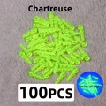100pcs chartreuse