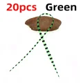 20 piezas Verdes
