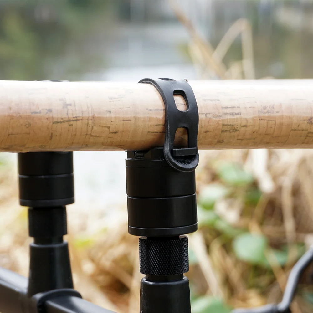 Hirisi Soporte y reposo magnético para caña de carpa de 3 piezas - Pod de pesca de liberación rápida con soporte de correa seguro | Accesorios de pesca duraderos - imagen 3