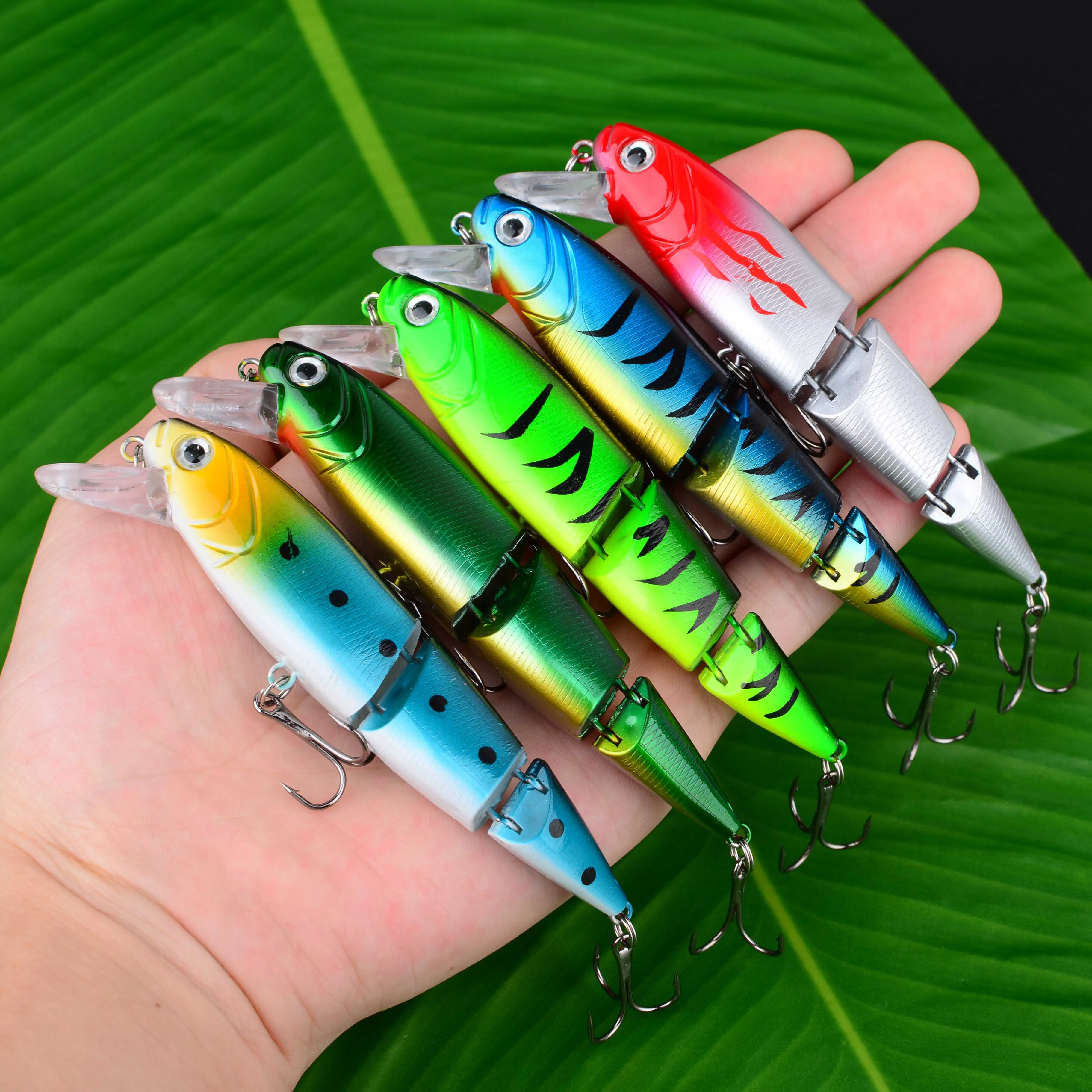 Wobbler Minnow 11cm – Cebo duro multisección para perca y carpa