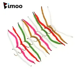 Mosca Squirmy Worm Bimoo #12 para trucha y grayling
