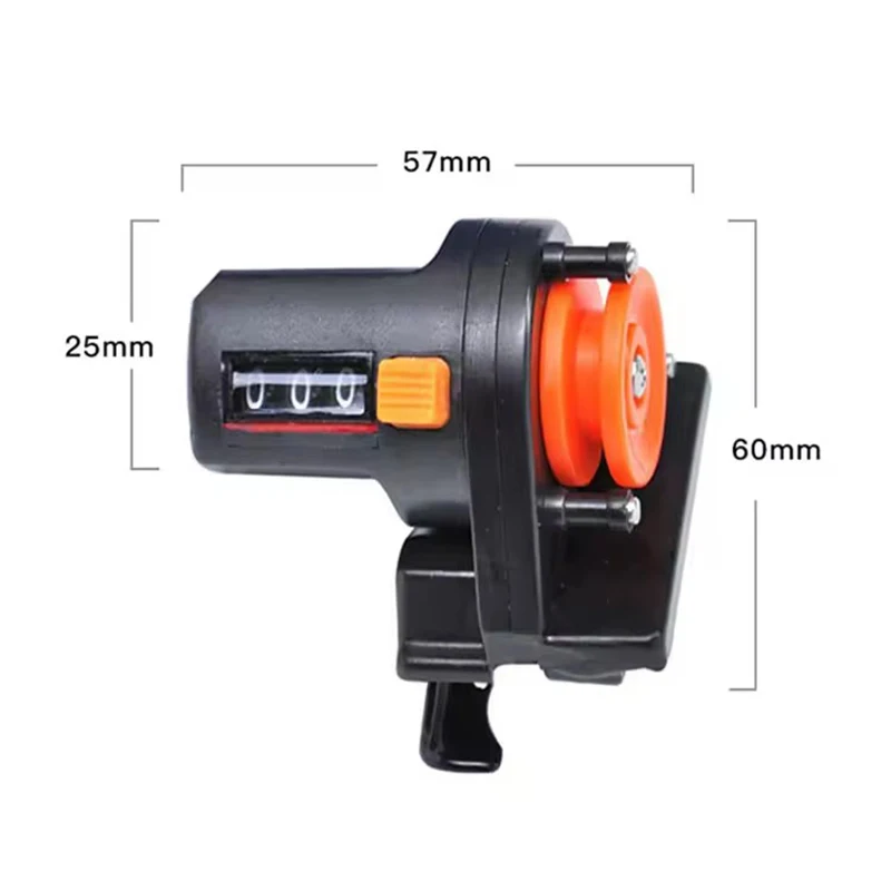 WEIHE 0-999M 6cm Pesca línea de Pesca buscador de profundidad contador herramienta de Pesca aparejos de plástico - imagen 5
