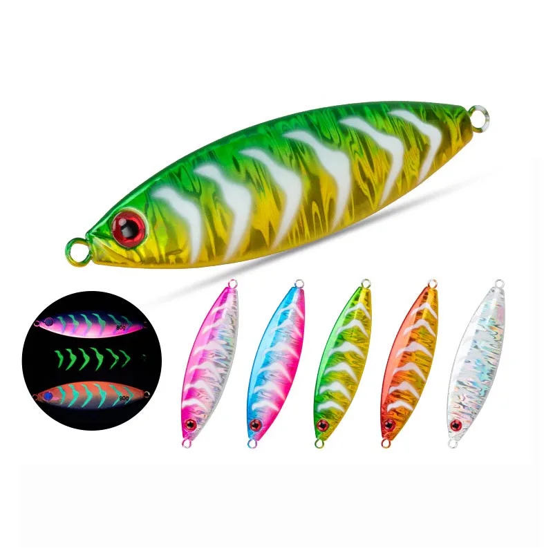 Slow jigging AI-SHOUYU – Cuchara metálica para pesca en barco - imagen 5