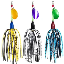 Spinnerbait Free Fishre de un solo anzuelo, plomada y palas