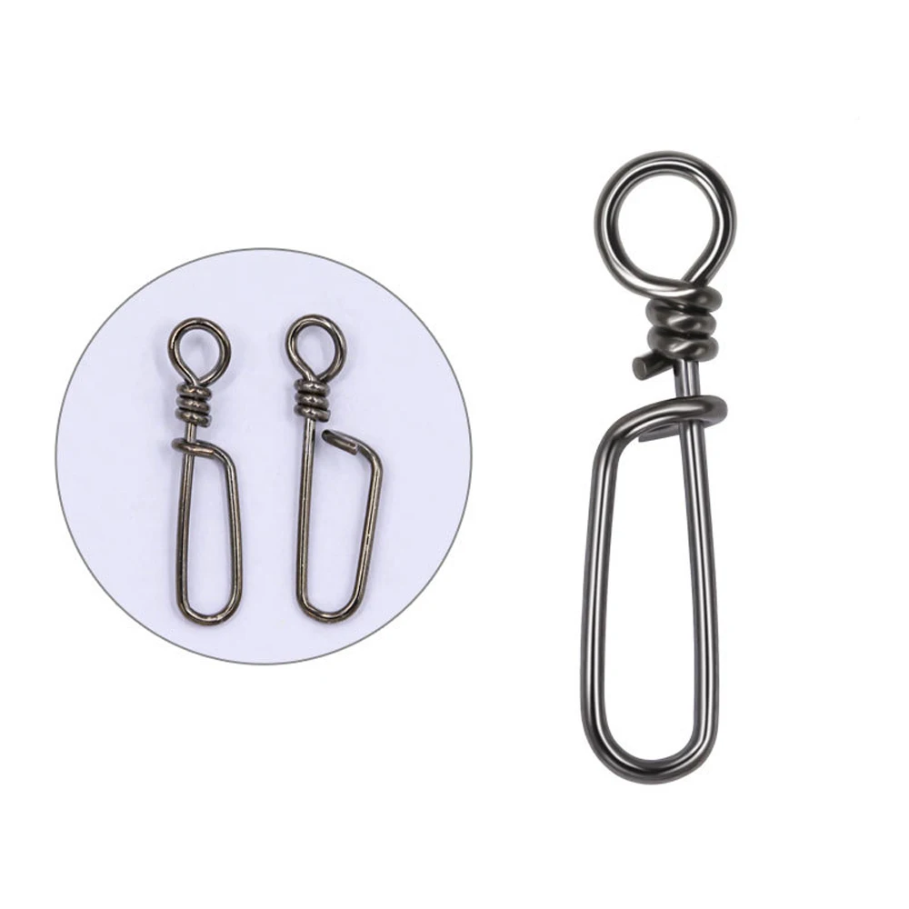 Giratorios Acero Inoxidable con Anilla Sólida – Pesca Calamar