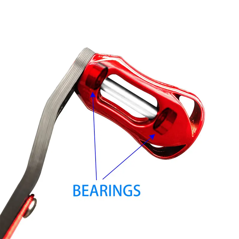 Carrete de pesca fundido de fibra de carbono ligero de 85mm, perilla hueca con rodamientos, mango de doble agarre para carretes de pesca DAIWA - imagen 4