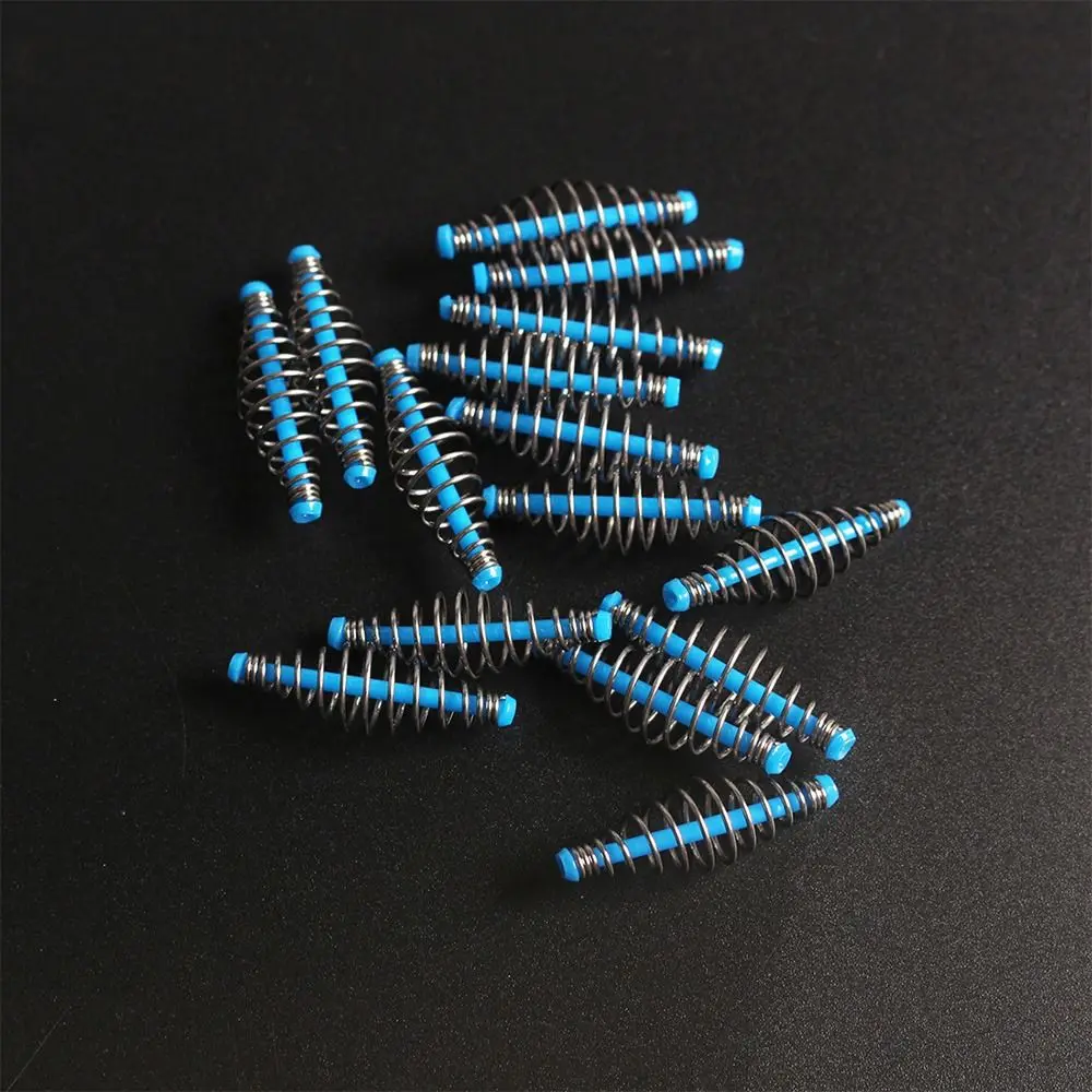 Señuelo de resorte para pesca, aparejo colgante de acero inoxidable, 30 unids/set - imagen 2