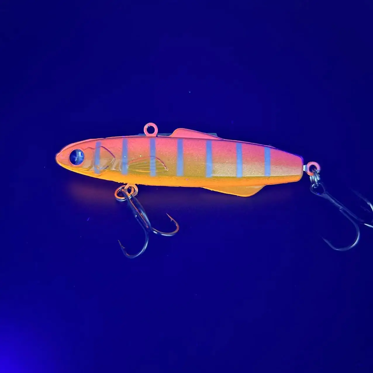 TSUYOKI Torpeda-señuelo de silicona Rattlin, 80mm, 28g, Vibs, equilibrio Rattin, pesca en hielo, señuelo giratorio, locura Shiriten Baguette 80 - imagen 3