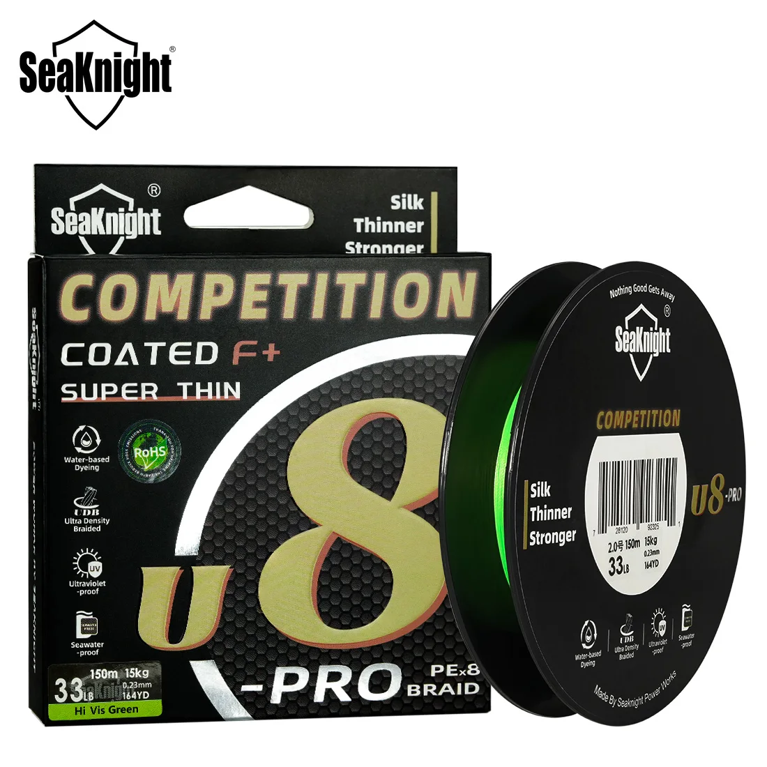 Sedal trenzado SeaKnight Pro multifilamento – PE anti-UV mar