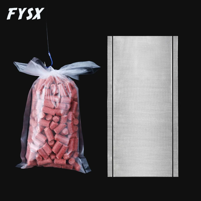 50 Uds bolsas de PVA bolsa de cebo para disolver agua pesca de carpa para lanzar cebo varios tamaños accesorios de pesca alimentador para pesca - imagen 4