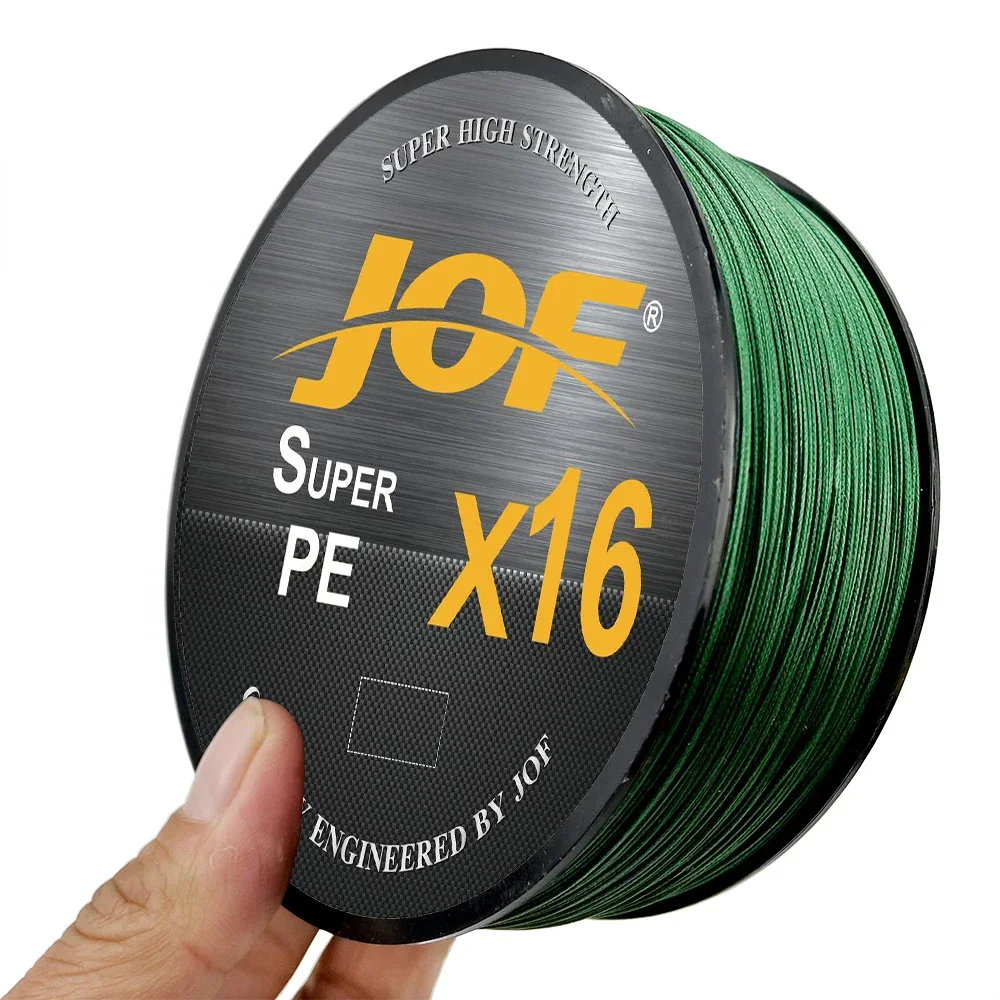 JOF multifilamento 12/16 hebras hilo de pescar trenzado PE alambre 500M 300M Jigging mar agua salada Pesca de agua dulce resistente a la abrasión - imagen 2