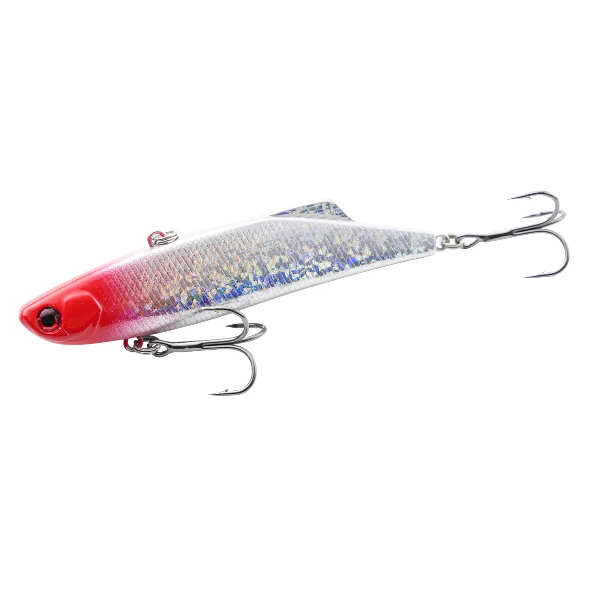 9cm 24g Testar hundimiento vibración cebo plástico duro Artificial Rattlin VIB invierno hielo pesca señuelo para Lucio