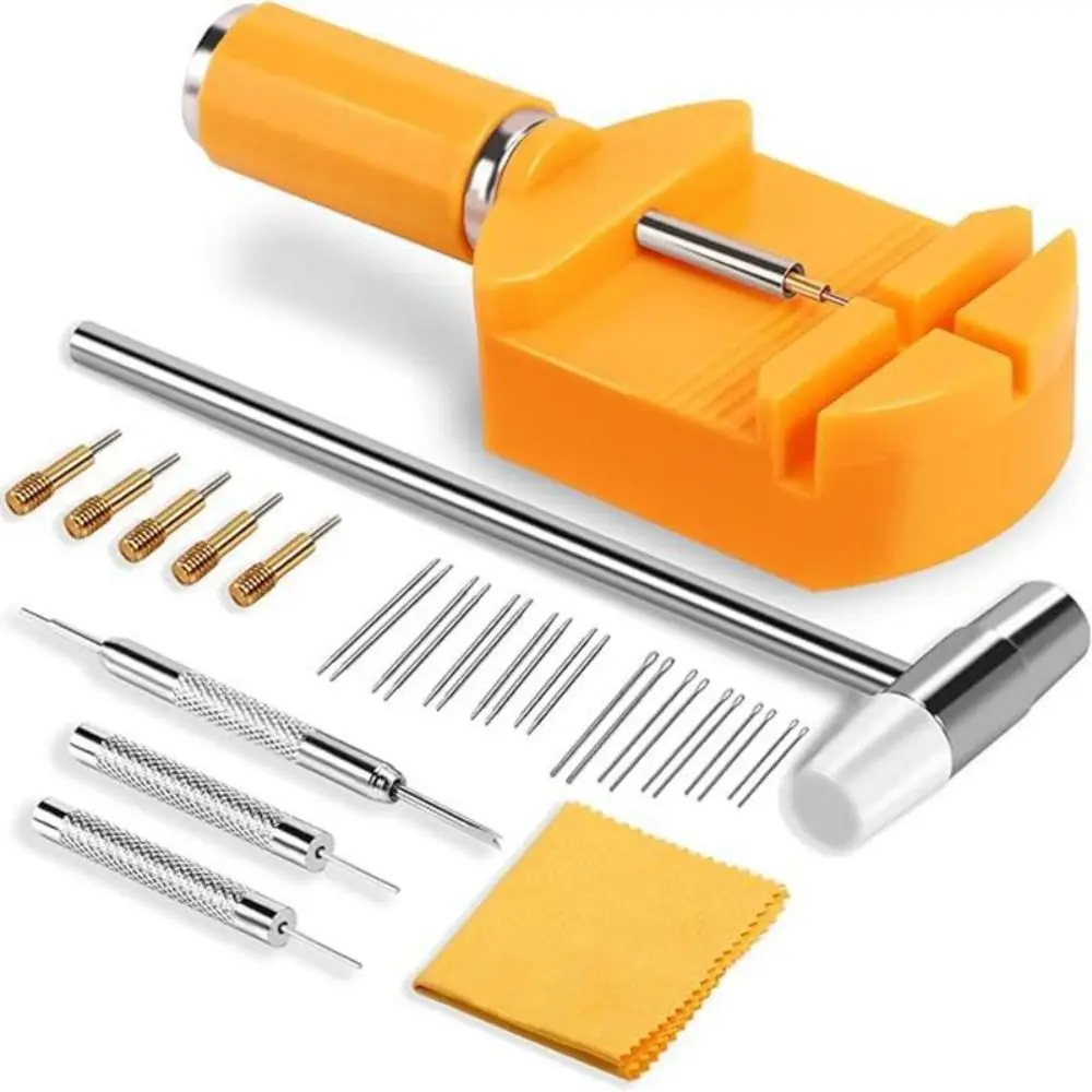 31 unids/set Kit de herramientas de extracción de eslabones de reloj de precisión herramienta de ajuste de correa de reloj de extracción de eslabones de Pin profesional - imagen 2