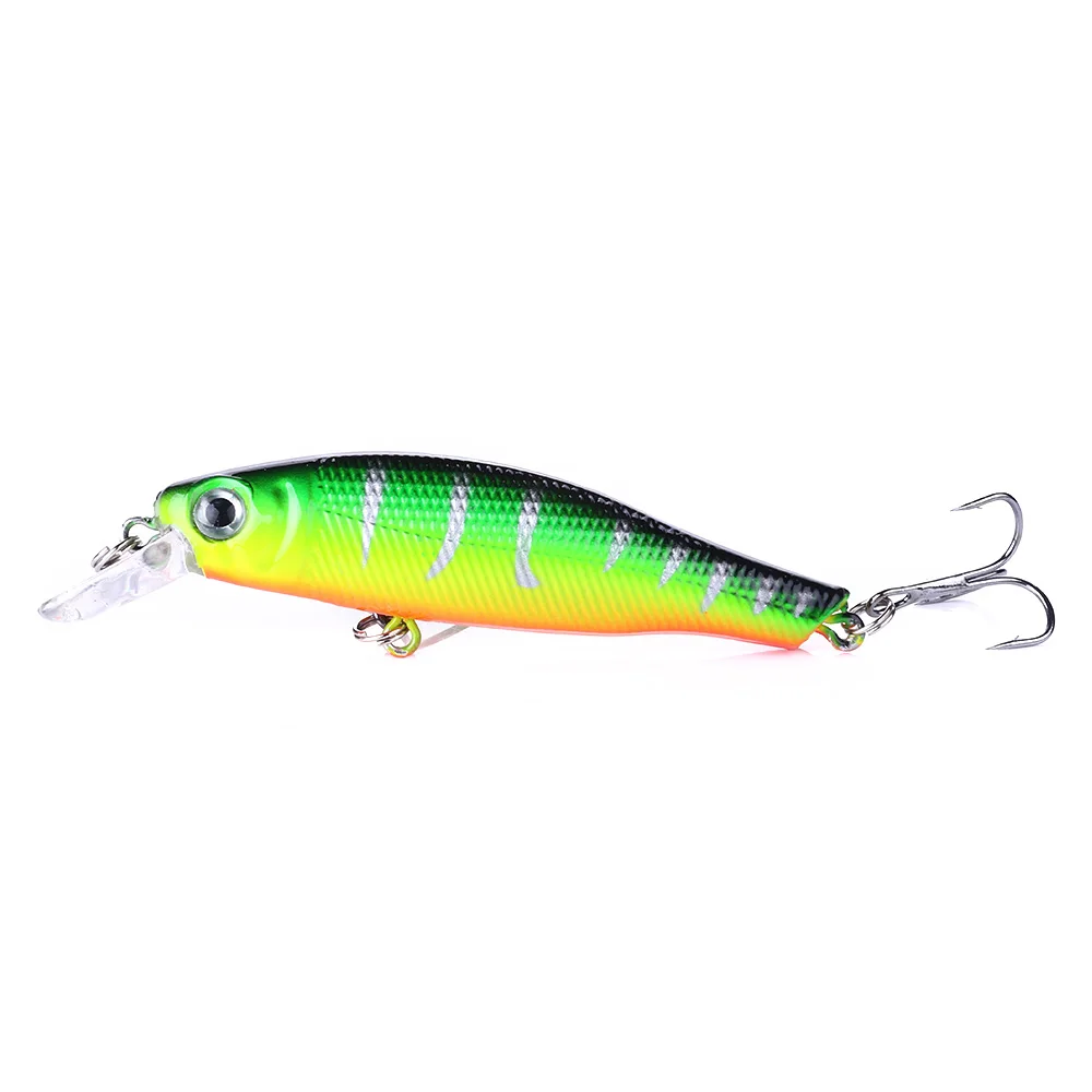 Juego de Señuelos de Pesca profesionales, 6 uds., 8,5 cm, 8,9g, Minnow, Jerkbait, Lucio, Walleye, Crankbaits, cebos duros, señuelo Artificial - imagen 4