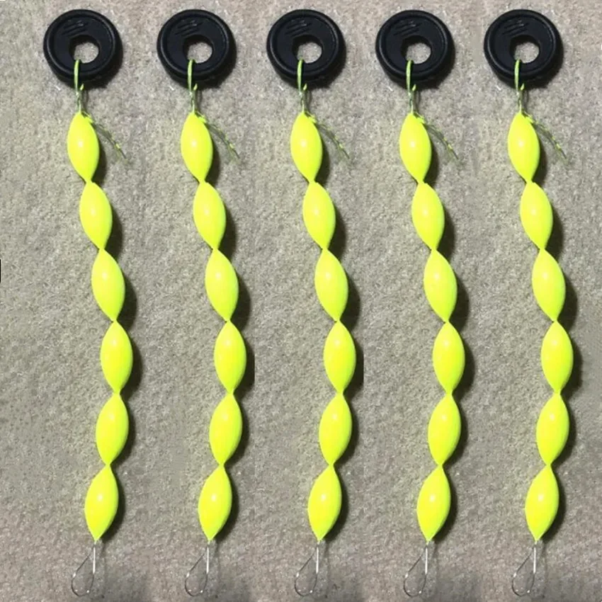 30 uds/5 paquetes flotador de pesca Bobber de pesca 6 en 1 tipo de cuerda flotador de siete estrellas espuma espacio frijol línea de pesca tapón boyas aparejos - imagen 4