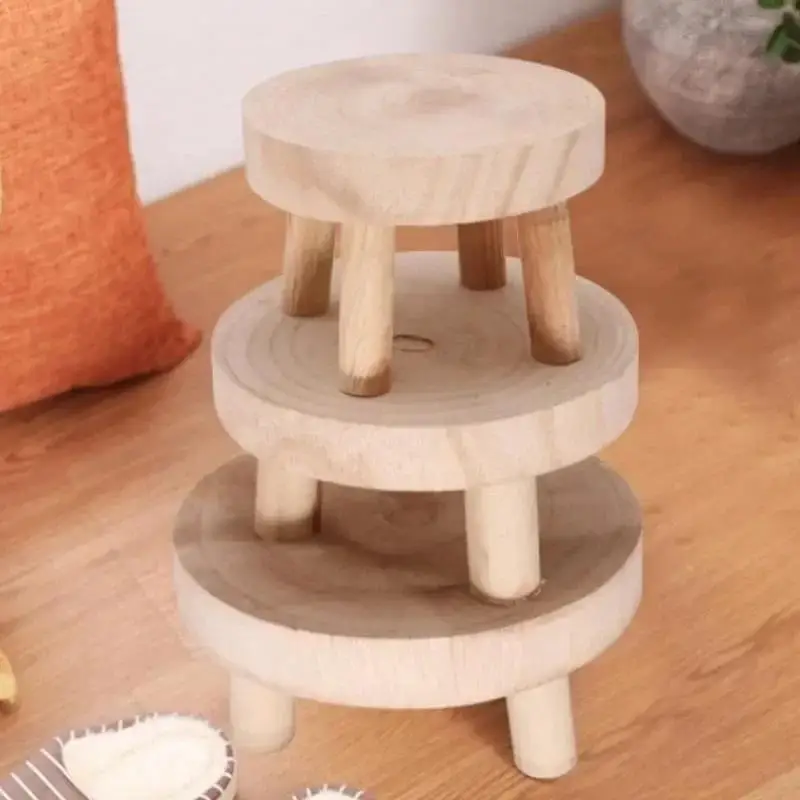 Soporte de madera para plantas y macetas, interior exterior - imagen 5