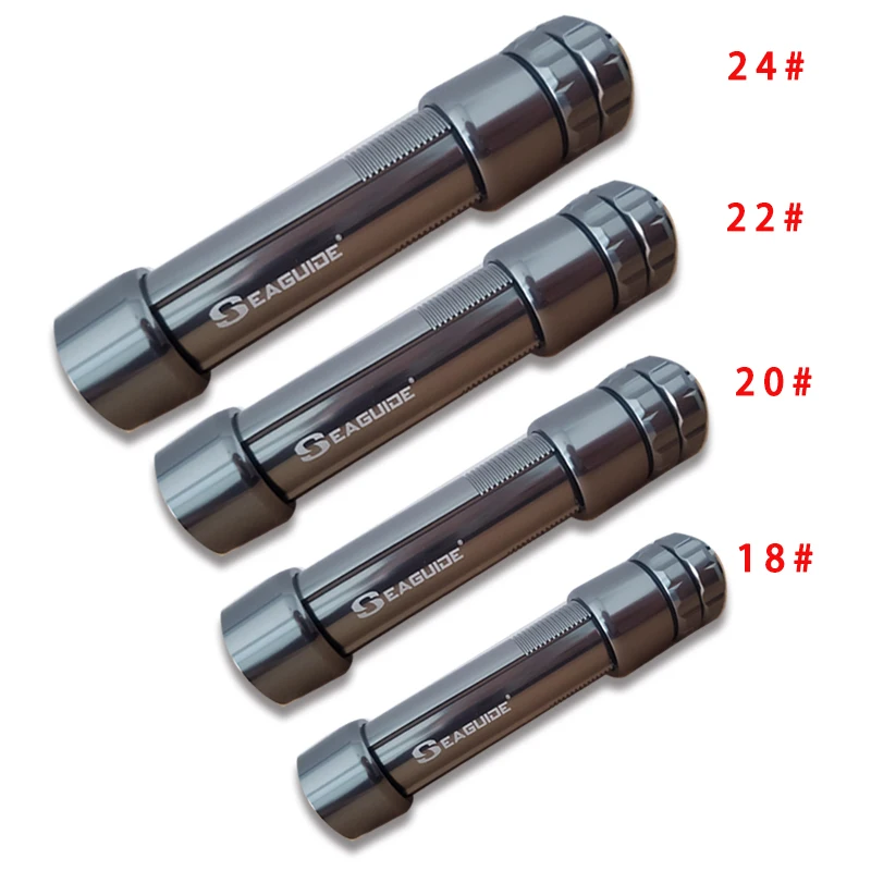 TAKEDO 18 #   20 #   22 #   24 #   Asiento de carrete giratorio HBS, guía marina, caña de barco totalmente de aluminio, accesorio de caña de pescar de gran juego - imagen 2