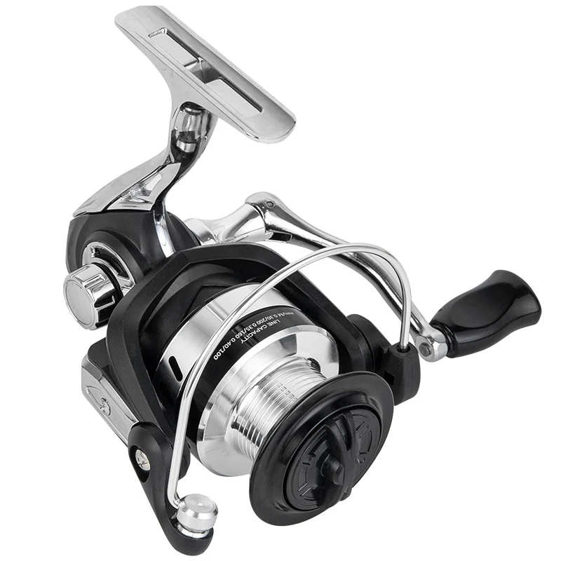 Carrete de pesca giratorio BILLINGS 1000-7000, carretes de pesca con carrete de Metal, arrastre máximo de 12KG, relación de engranaje 5,2: 1 para agua dulce y salada - imagen 4