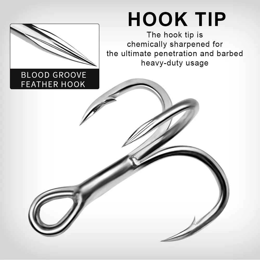 Spinner balanceador de cola para Pesca, Señuelos de Pesca de cola de gallo, hoja de acero de tungsteno, cuerpo de latón - imagen 5