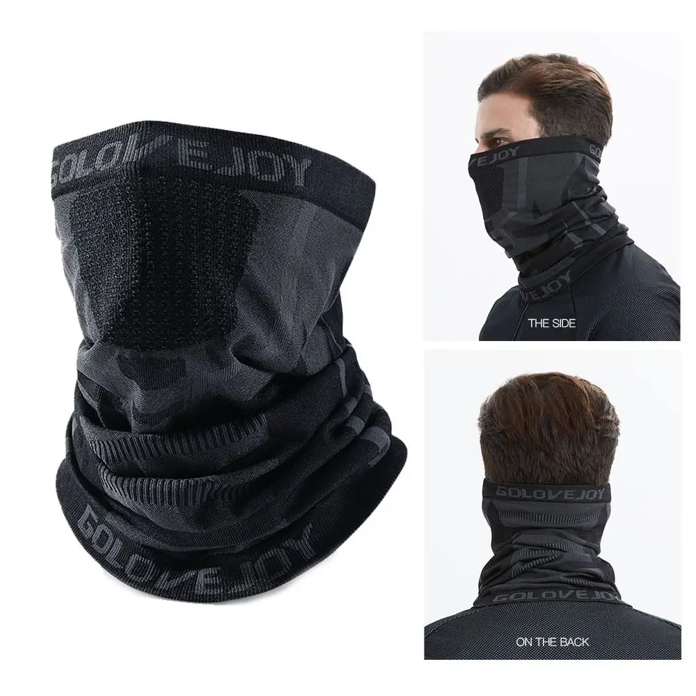 Máscara de equitación circular multifuncional a prueba de viento 2 en 1, bufanda de invierno/máscara, bufanda de cuello, Bandana, tubo de cuello de esquí