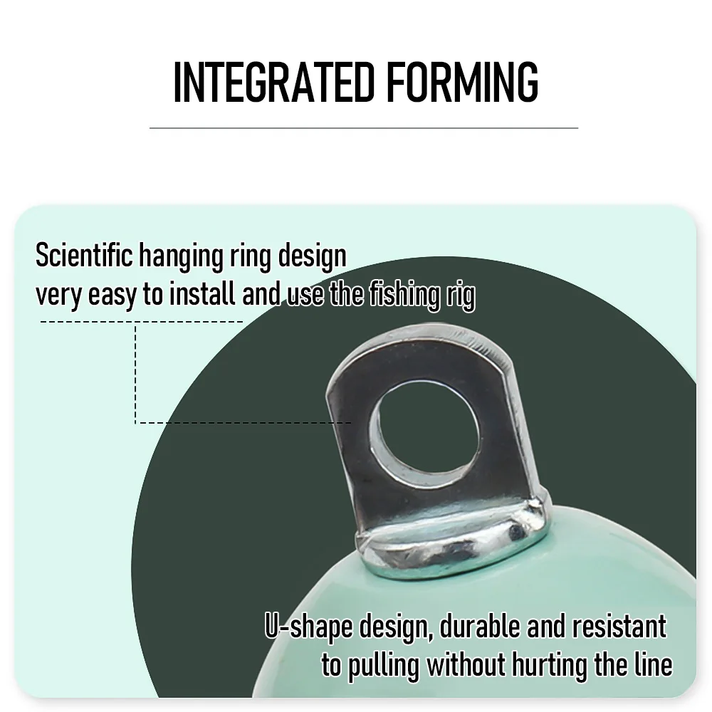 Pesas de pesca sin plomo, pesas de tiro caído para pesca inferior, agua salada y dulce, 100g-1000g - imagen 4
