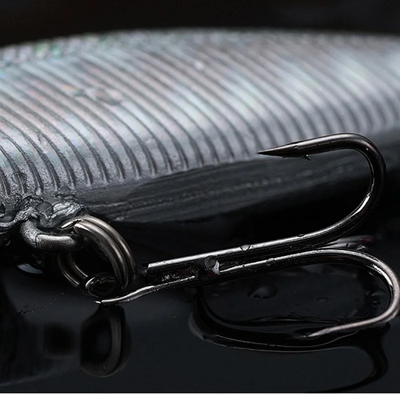 Señuelo de pesca de pececillos, 1 piezas, 53mm, 3g, ojos 3D, Crankbait Wobbler, cebo duro de plástico Artificial, aparejos de pesca - imagen 5