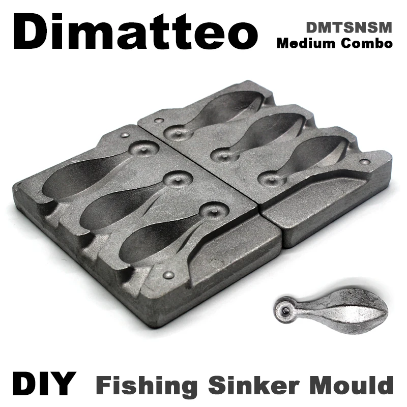 Dimatteo Combo medio – Molde artesanal para vinilos de pargo - imagen 3