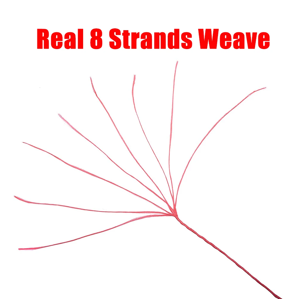 DORISEA-Hilo de pescar trenzado de 8 hebras, hilo de PE Multifilame, color negro, nunca se decolora - imagen 4