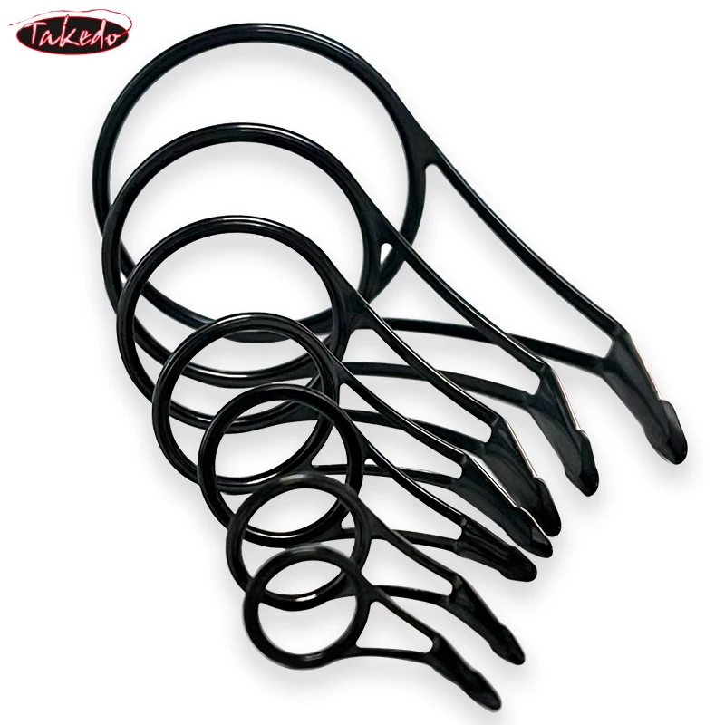 TAKEDO ABOSDG UL anillo guía de luz alimentador de carpa caña de pescar guías de mar componente de reparación de construcción de varillas DIY accesorio de aparejos - imagen 3