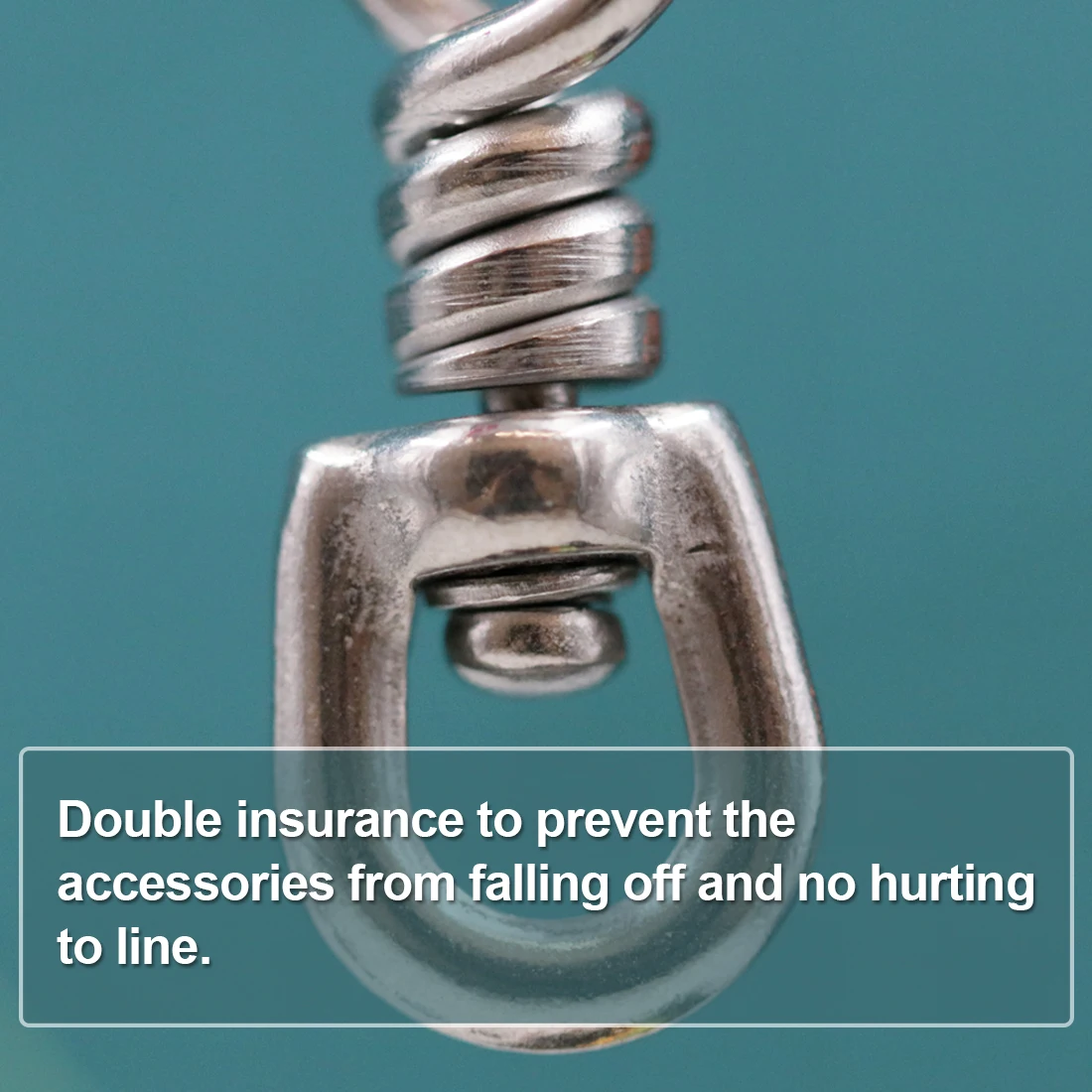 Conector de pesca de acero inoxidable de agua salada giratorio de pesca de atún de 9KM 15 ~ 60 uds a granel - imagen 5