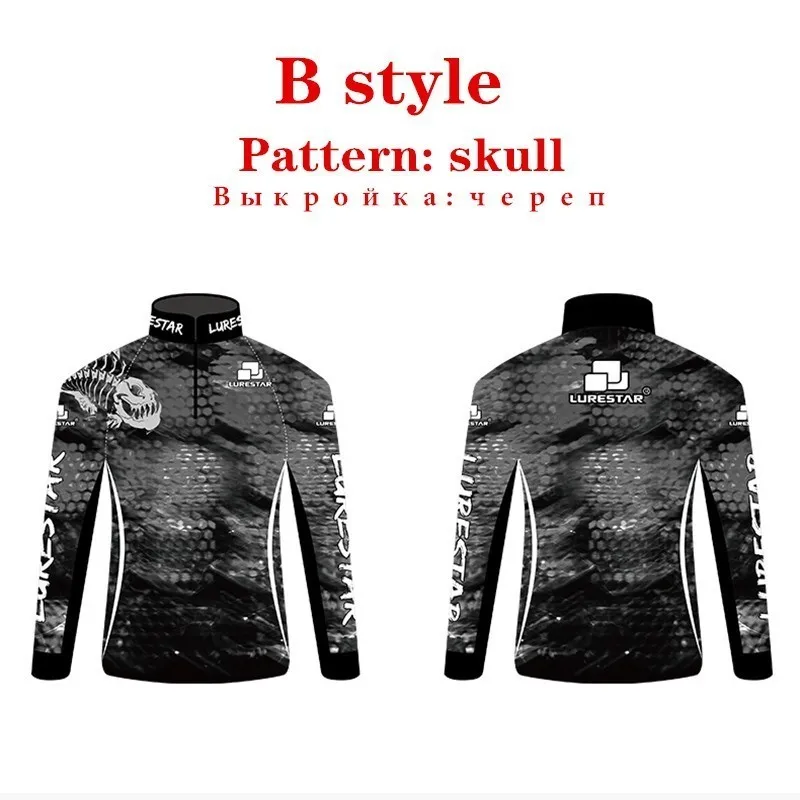 Ropa de pesca profesional, ropa ligera y suave para el sol, Jersey UV, de manga larga Camiseta negra, pantalones de caza al aire libre - imagen 4