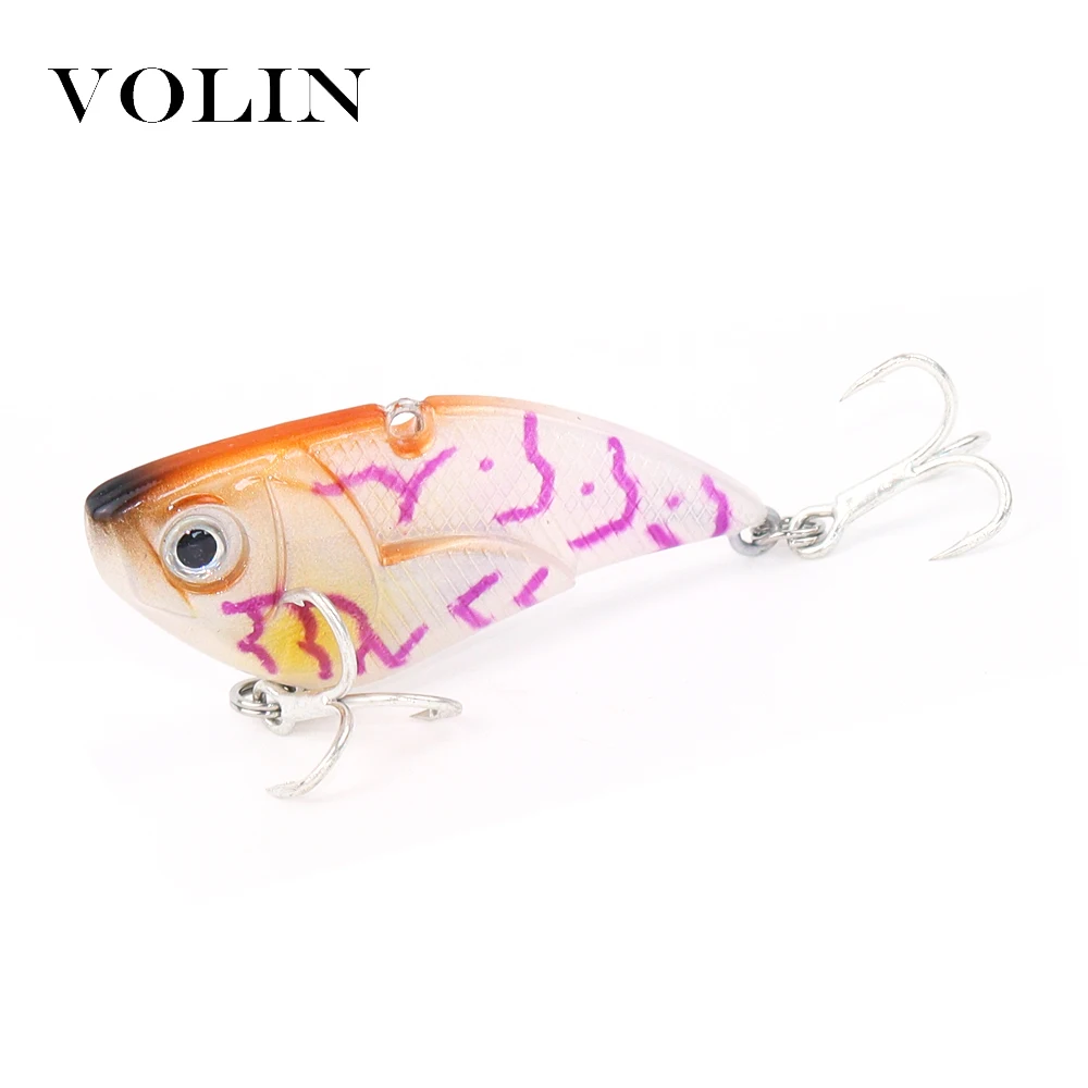 Volin-Cebo duro de pesca, cebo Artificial de vibración, aparejos de pesca de sal y hielo, 50mm/14,5g, 1 ud. - imagen 5