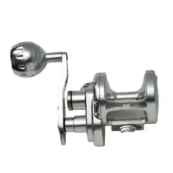 Carrete de pesca serie 100, número de rodamientos 9 + 2, máquina de pesca plateada y azul, carrete de jigging para pesca al aire libre
