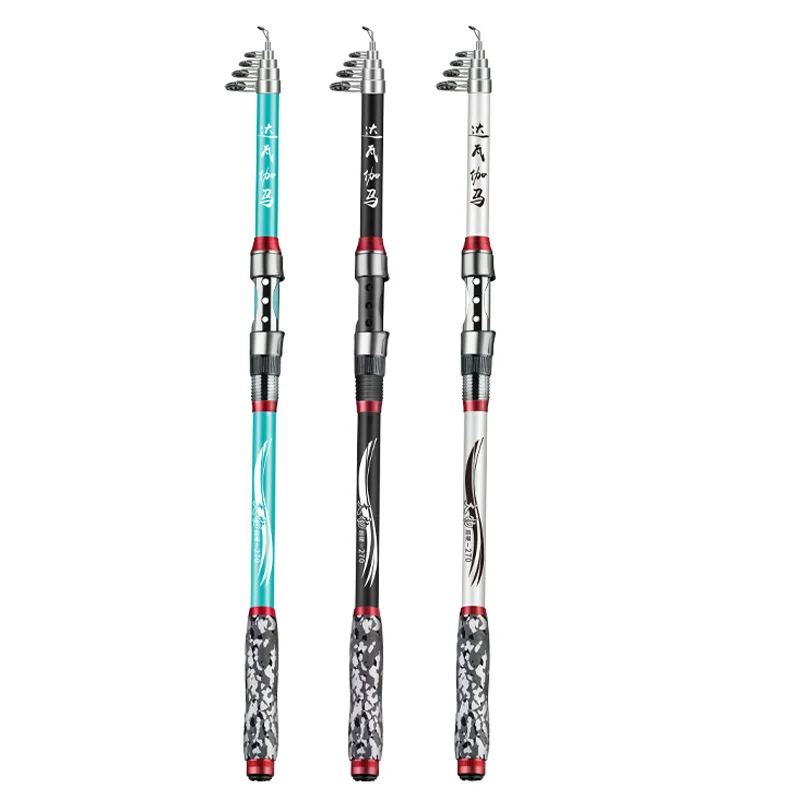 Explore la versatilidad de estas cañas de pesca de alta calidad diseñadas para pescadores profesionales y recreativos