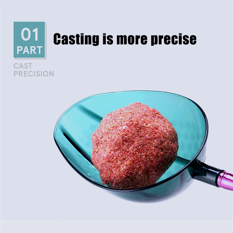 Cucharas de lanzamiento de cebo de pesca antiadherentes, cuchara de fundición de carbono, cuchara de lanzamiento de Punto Fijo, herramientas de aparejos de pesca - imagen 3