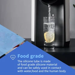 Manguera de silicona flexible para aireador y cebo vivo
