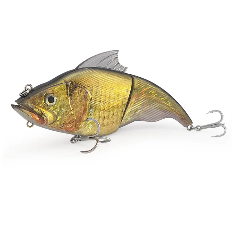 1 Uds 20cm179g señuelos grandes cebos duros 2 articulados lubina Crankbait cebo duro Artificial flotante Wobbler trucha VIB pesca vibración - imagen 5